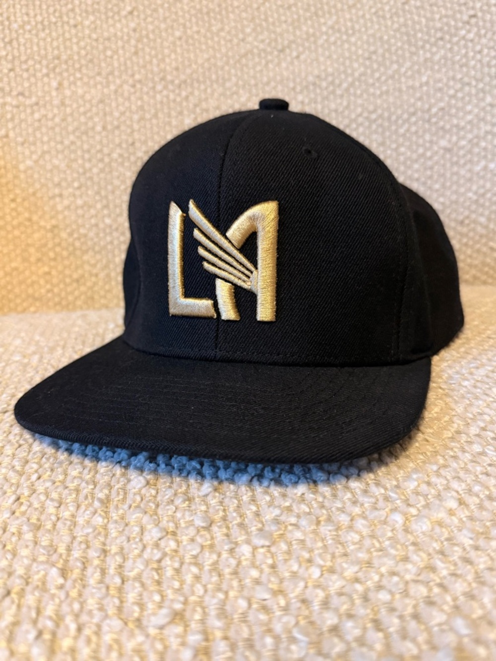 Los Angeles FC 'Dawn' Adjustable Snapback Hat Mitchell & Ness Black MLS